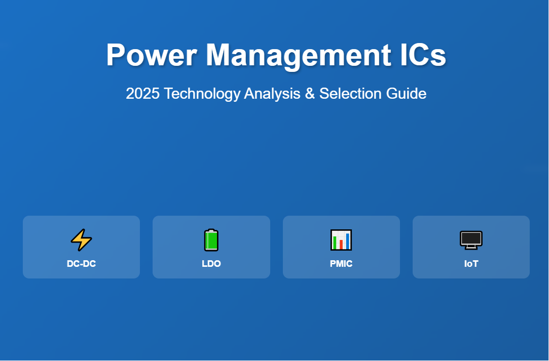 In-Depth Analysis of the Top 10 Most Commonly Used Power Management ICs in 2025